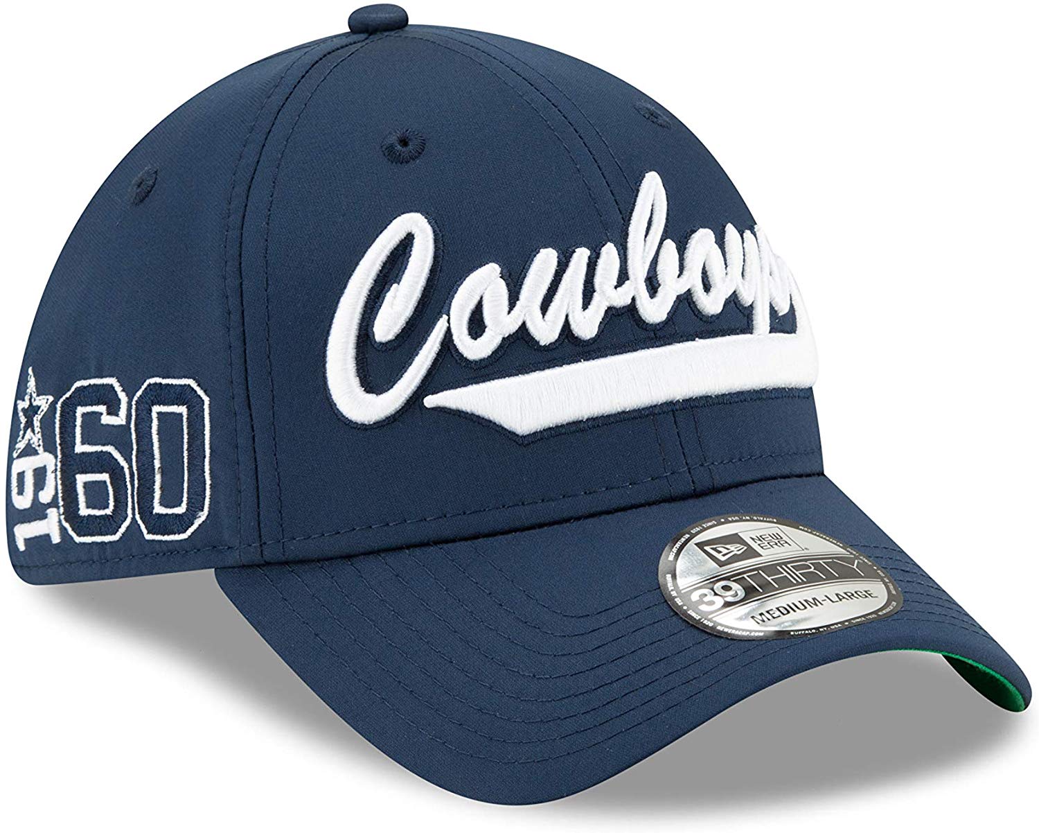 Dallas Cowboys  Navy On-Field Sideline Home 39Thirty Cap