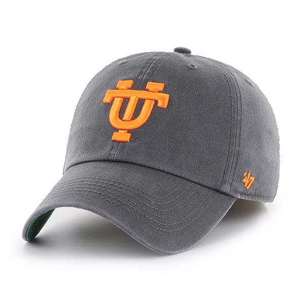 Tennessee Volunteers - Vin Charcoal Clean Up Adjustable Hat, 47 Brand