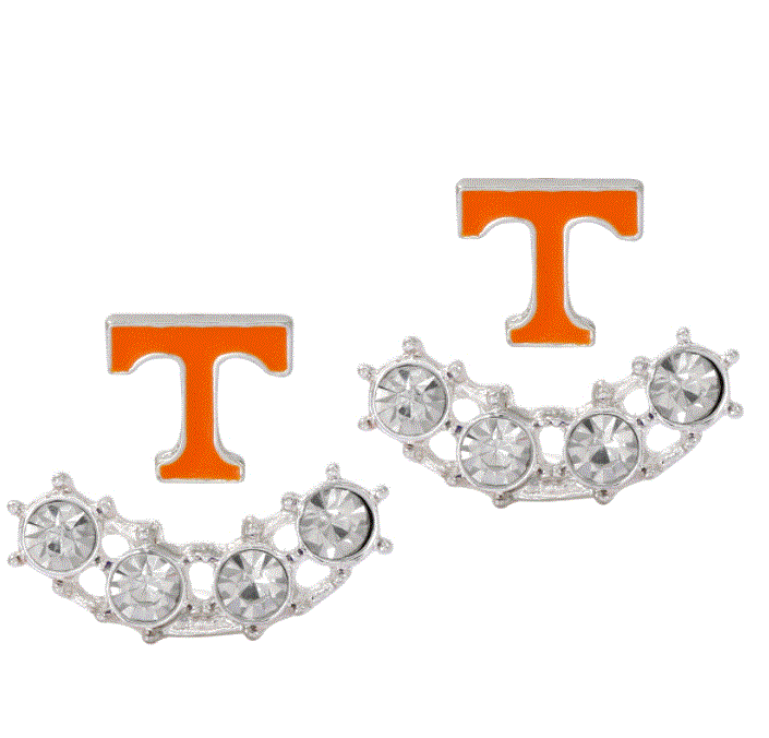 University of Tennessee - Tennessee Volunteers - Logo 3D Earrings
