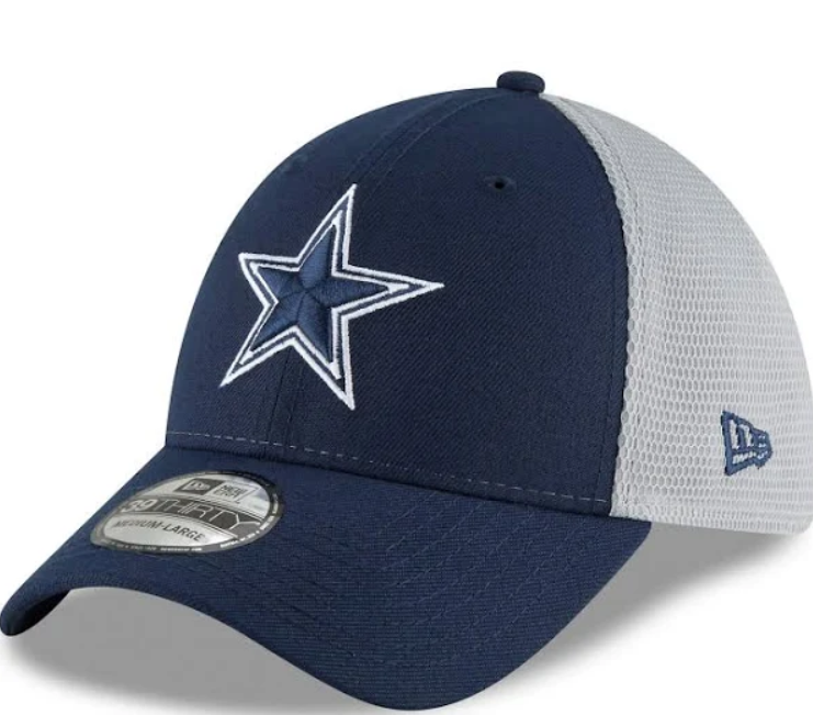 Dallas Cowboys New Era Heather Neo 39Thirty Cap Large-XLarge