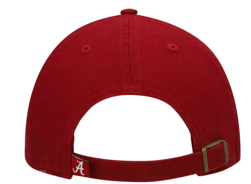 Alabama Crimson Tide - Razor Red Archie Script Clean Up Hat, 47 Brand