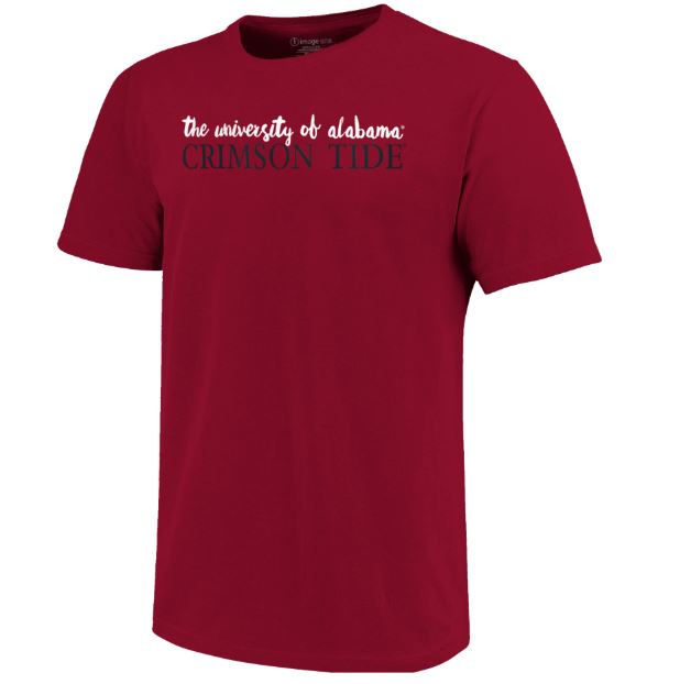 Alabama Crimson Tide Gameday Frisbee Basic Short Sleeve T-Shirt