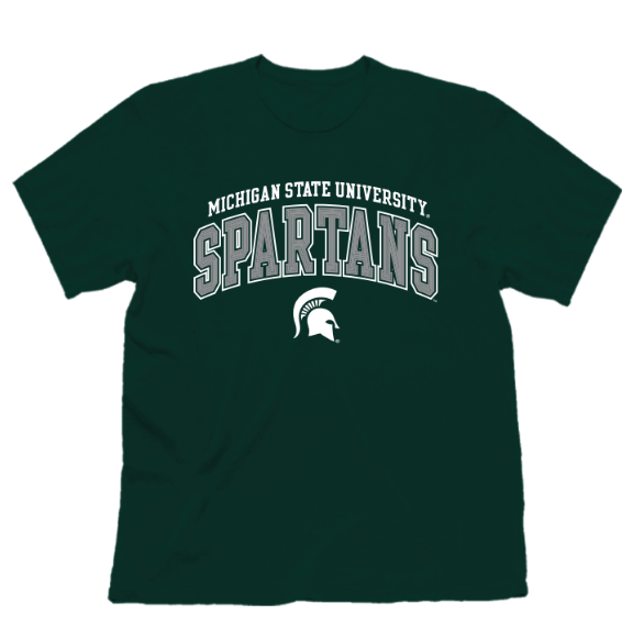 NCAA Michigan State Spartans Short Sleeve Team Color Tee