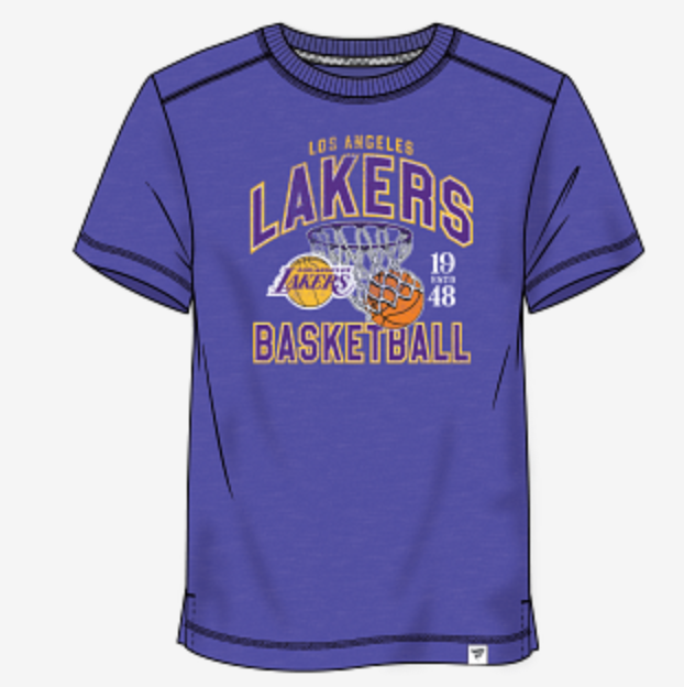 Los Angeles Lakers - True Classics Slub T-Shirt