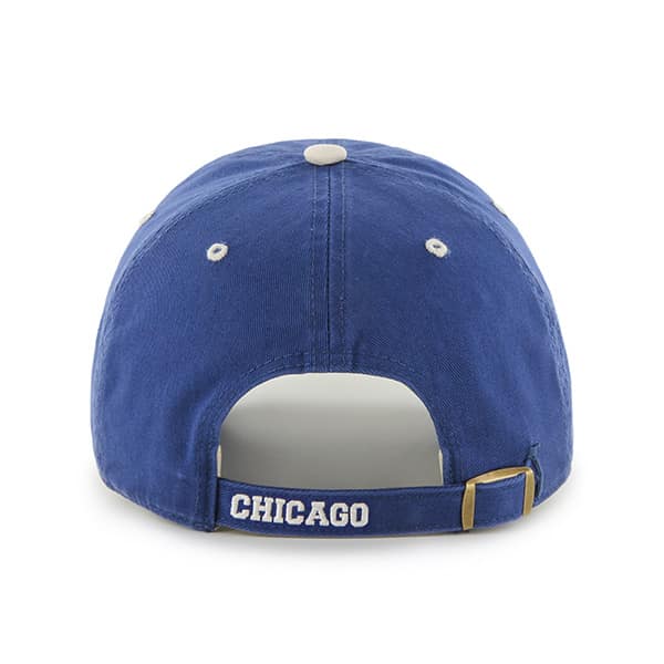 Chicago Cubs 47 Brand Blue Ice Clean Up Adjustable Hat