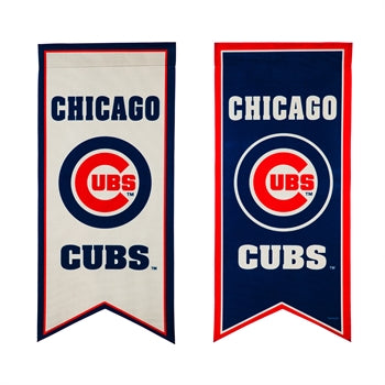 Chicago Cubs Flag Banner