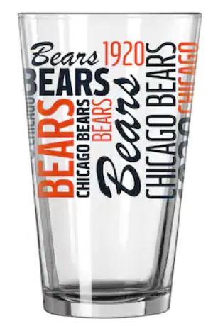 Chicago Bears Spirit Pint Glass