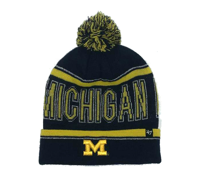 Michigan Wolverines Ellie Cuff Knit Beanie