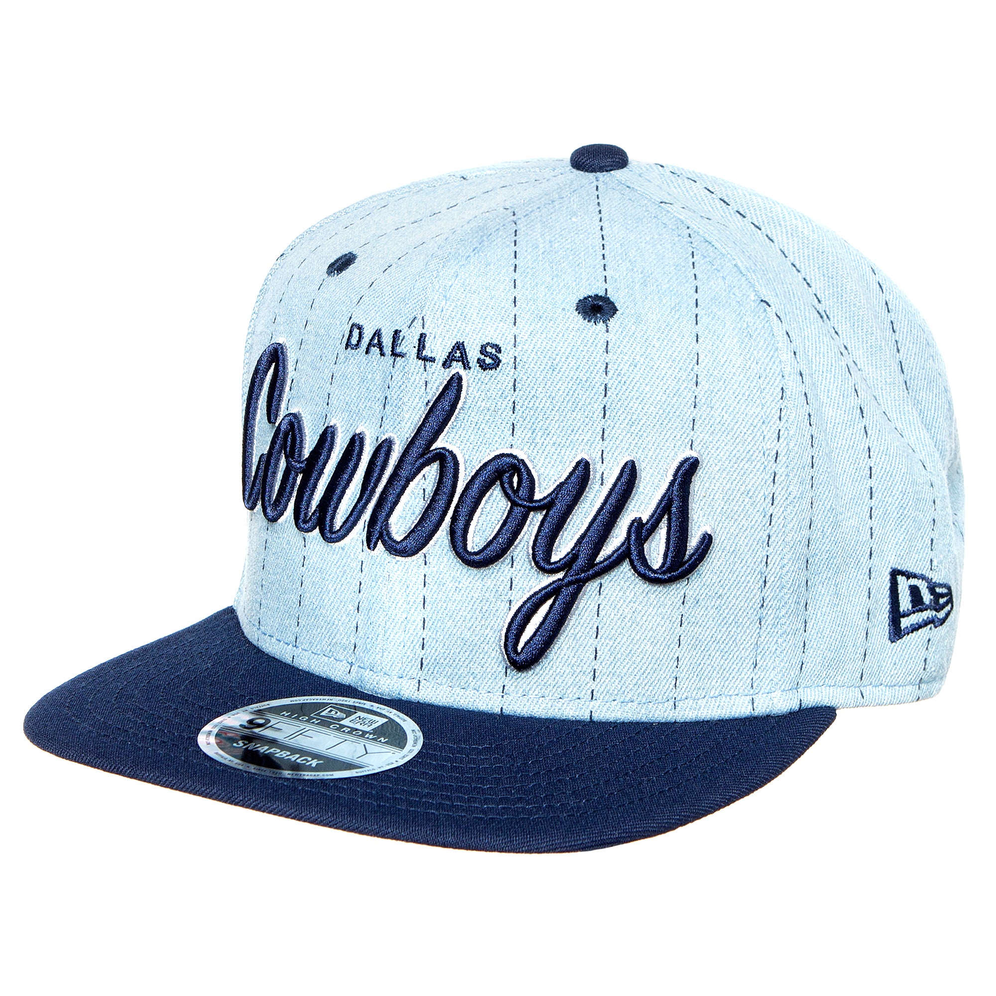 Dallas Cowboys  Men's Denim Hit High Crown 9Fifty Hat 