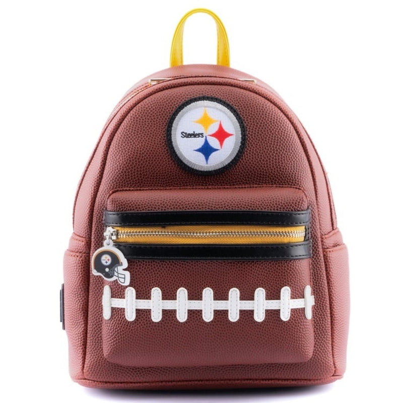 Pittsburgh Steelers - NFL Pigskin Logo Mini Backpack