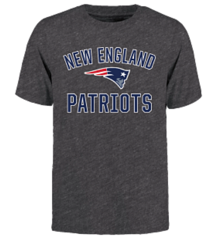 New England Patriots - Men's Cotton Victory Arch T-Shirt