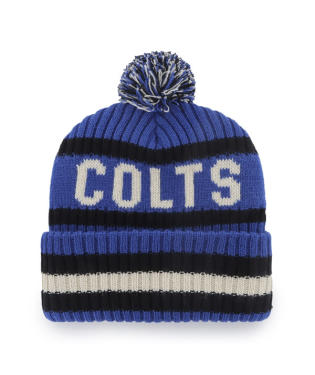 Indianapolis Colts - Royal Bering Cuff Knit Hat, 47 Brand