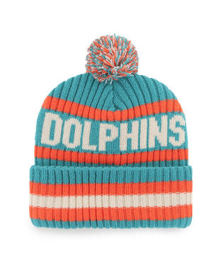Miami Dolphins - Neptune Bering Cuff Knit Hat, 47 Brand