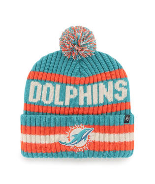 Miami Dolphins - Neptune Bering Cuff Knit Hat, 47 Brand