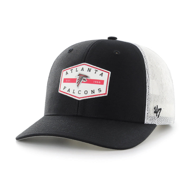 Atlanta Falcons - Black Convoy Trucker Hat, 47 Brand