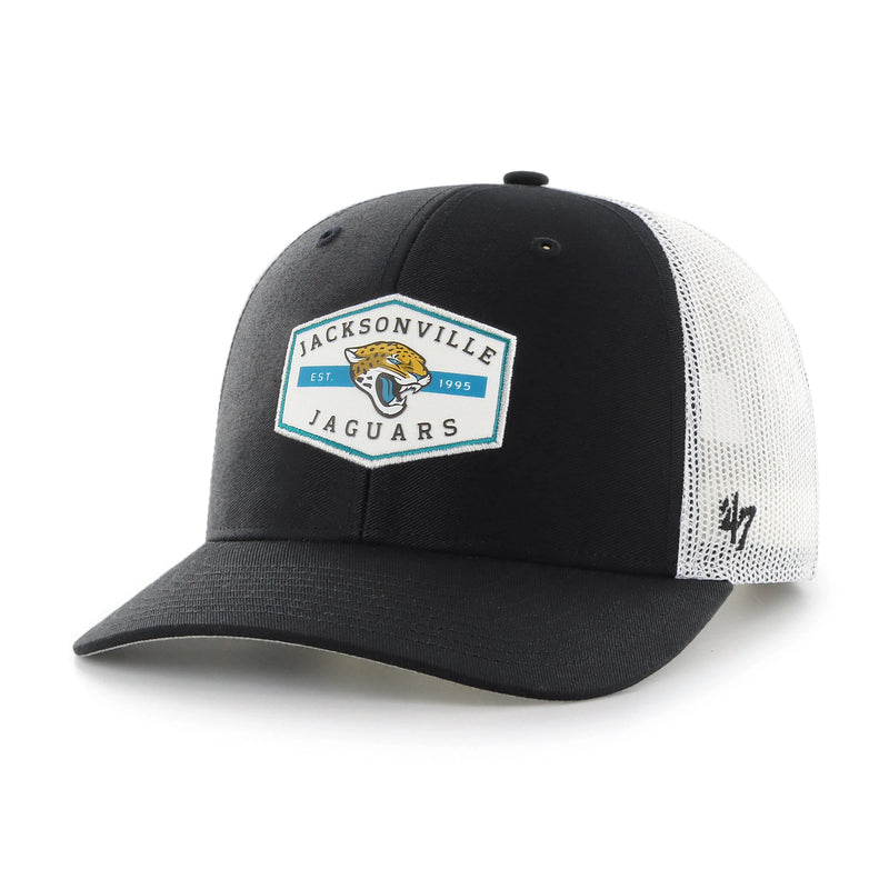 Jacksonville Jaguars - Black Convoy Trucker Hat, 47 Brand