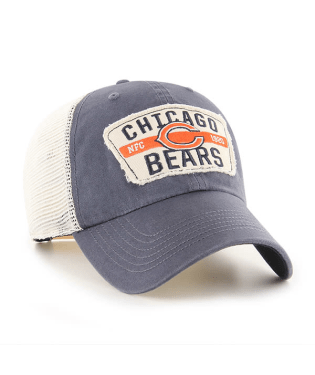 Chicago Bears - Vintage Navy Crawford Clean Up Hat, 47 Brand