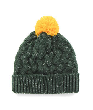 Green Bay Packers - Dark Green Fiona Cuff Knit, 47 Brand