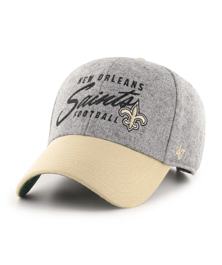New Orleans Saints - Gray Fenmore MVP Hat, 47 Brand