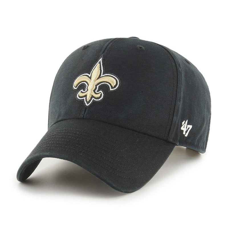 New Orleans Saint - Black Legend Brand MVP Hat, 47 Brand