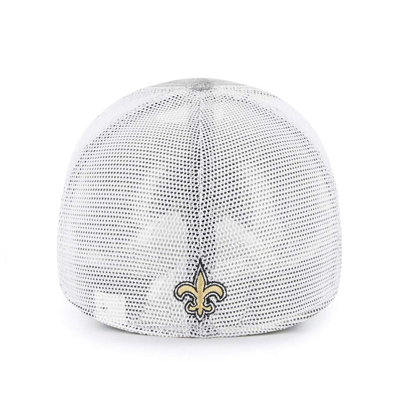 New Orleans Saints - Gray Hitch Mesh Hat, 47 Brand