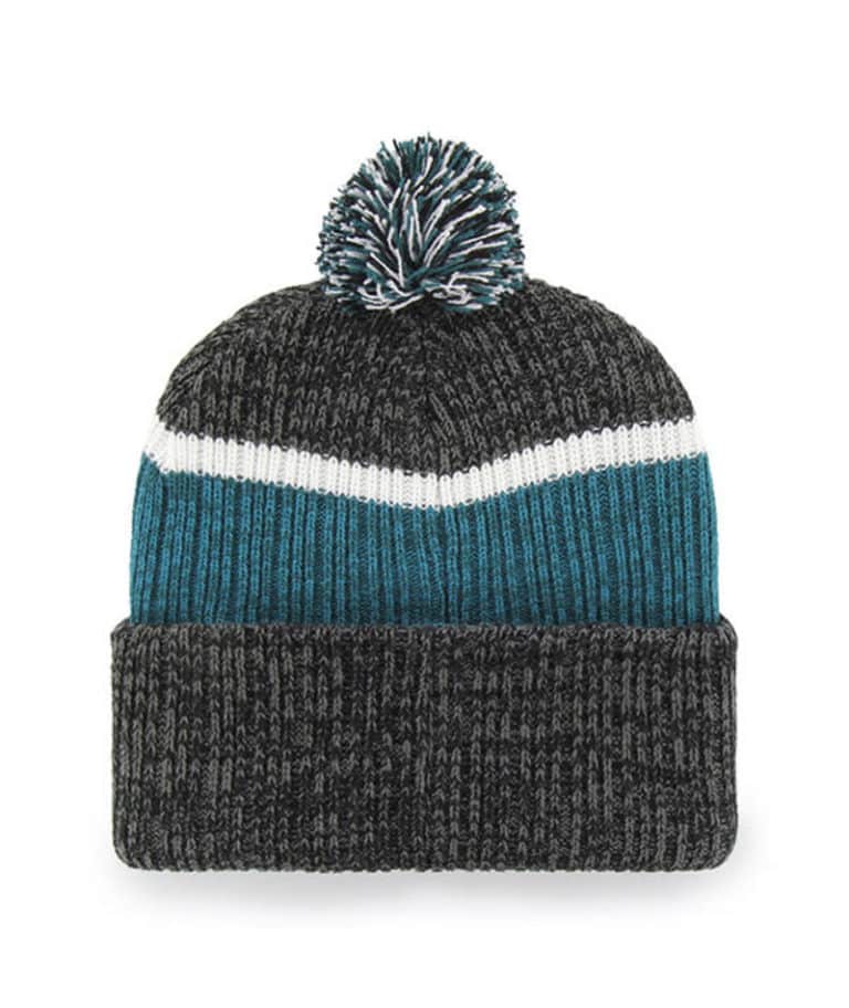 Philadelphia Eagles - Black Holcomb Cuff Knit Hat, 47 Brand