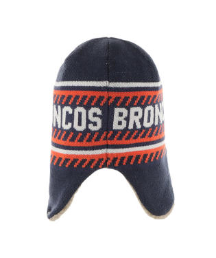 Denver Broncos - Light Navy Ice Cap Knit Hat, 47 Brand