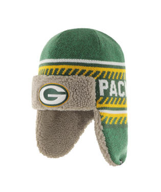 Green Bay Packers - Dark Green Ice Cap Beanie, 47 Brand