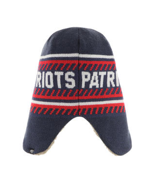 New England Patriots - Light Navy Ice Cap Knit, 47 Brand