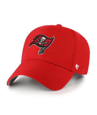 Tampa Bay Buccaneers - Red MVP Hat, 47 Brand