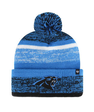 Carolina Panthers - Glacier Blue Northward Cuff Knit, 47 Brand