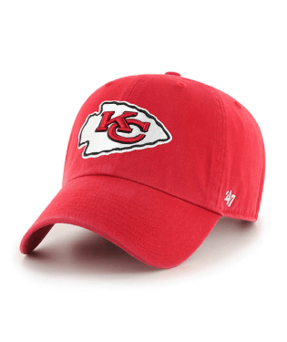 Kansas City Chiefs - Clean Up Hat, 47 Brand