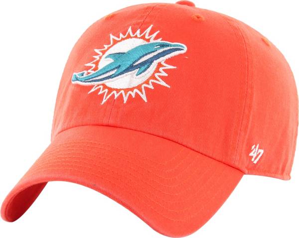 '47 Miami Dolphins Clean Up Hat- Orange