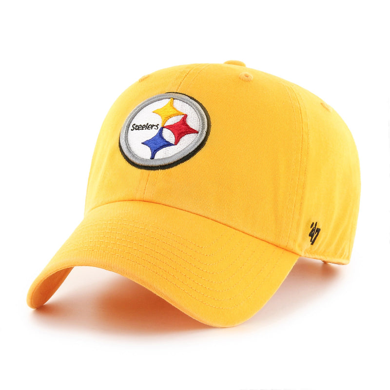 Pittsburgh Steelers - Gold Clean Up All Hat, 47 Brand