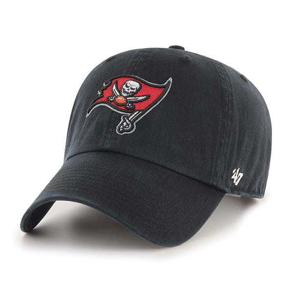 Tampa Bay Buccaneers - Black Clean Up Hat, 47 Brand