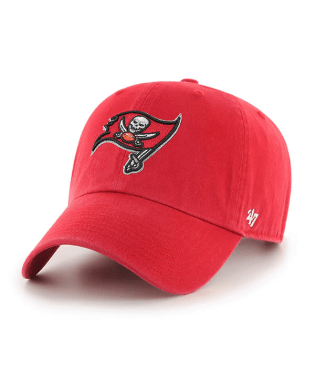 Tampa Bay Buccaneers - Red Clean Up Hat, 47 Brand