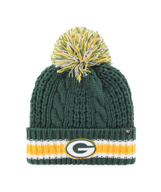 Green Bay Packers - Dark Green Sorority Cuff Knit, 47 Brand