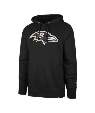 Baltimore Ravens Jet Black Imprint Headline Hoodie