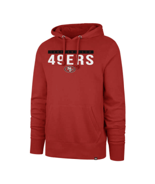 San Francisco 49ers Red Power Luck Headline Hoodie