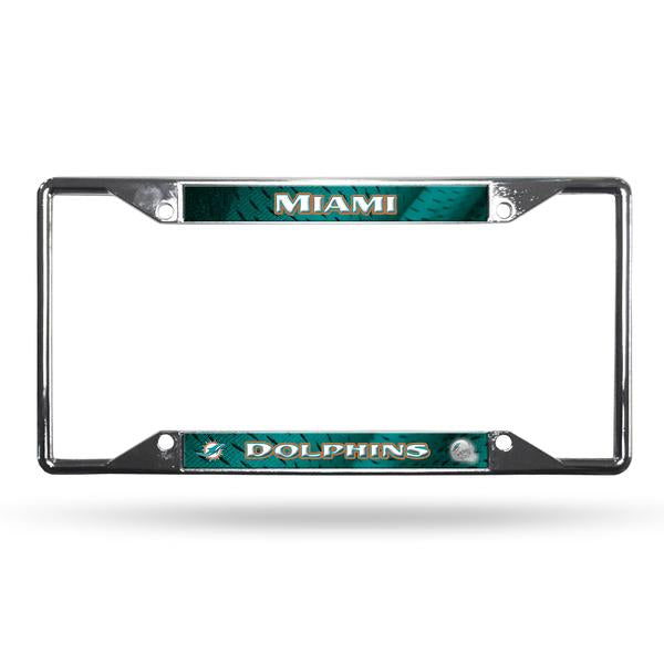 Miami Dolphins - EZ View Chrome Frame