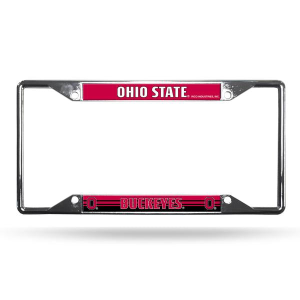 Ohio State Buckeyes - EZ View Chrome Frame