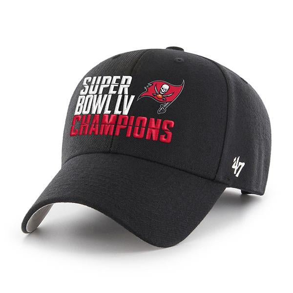 Tampa Bay Buccaneers - Super Bowl LV Champions MVP Hat, 47 Brand