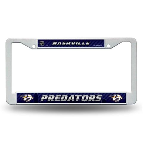 Nashville Predators - Plastic License Plate Frame