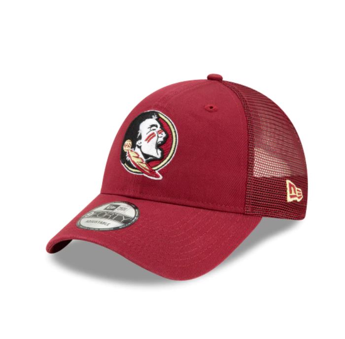 Florida State Seminoles 9Forty Trucker Adjustable Red Hat