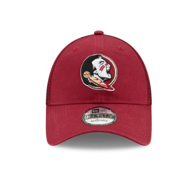 Florida State Seminoles 9Forty Trucker Adjustable Red Hat