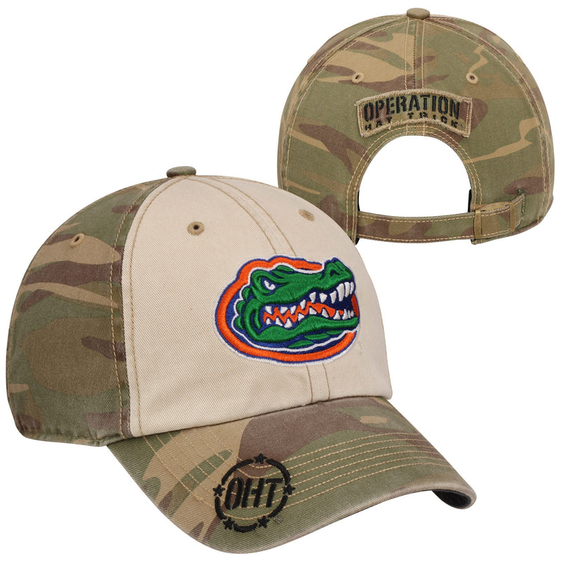 Camo Florida Gators OHT Military Appreciation Gordie Adjustable Hat