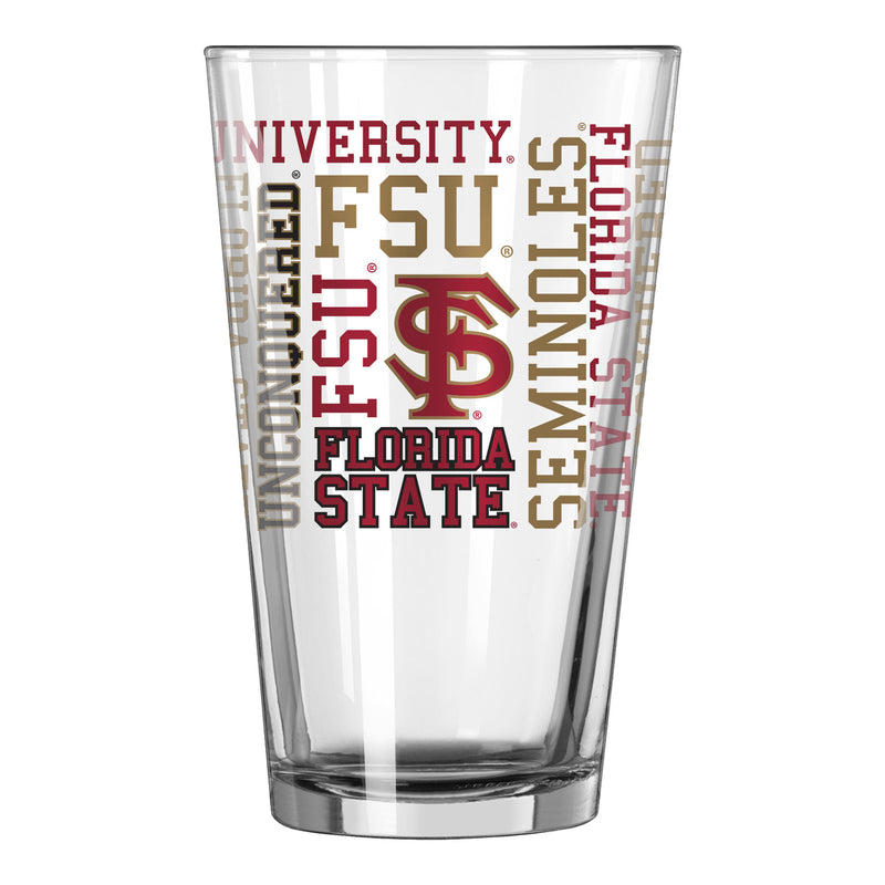 Florida State Seminoles Pint Glass