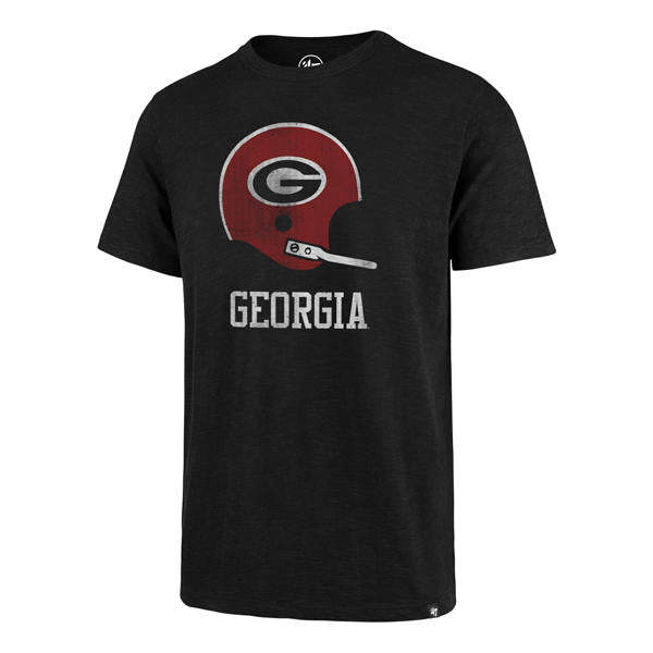 Georgia Bulldogs - H-Series Jet Black Scrum Mens Tee