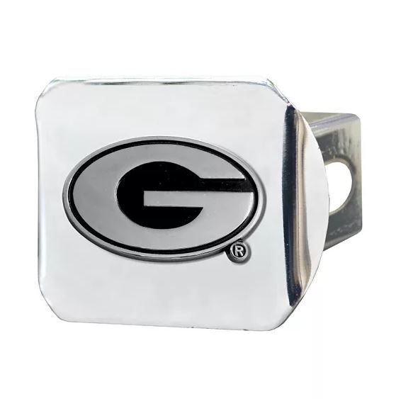 Georgia Bulldogs - Trailer Chrome Hitch Cover