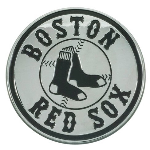 Boston Red Sox - Logo 3" x 3.2" Metal Auto Emblem
